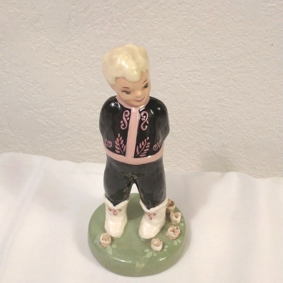1950s zaida s-Quire ceramic Dutch boy figurine - Picture 1 of 9